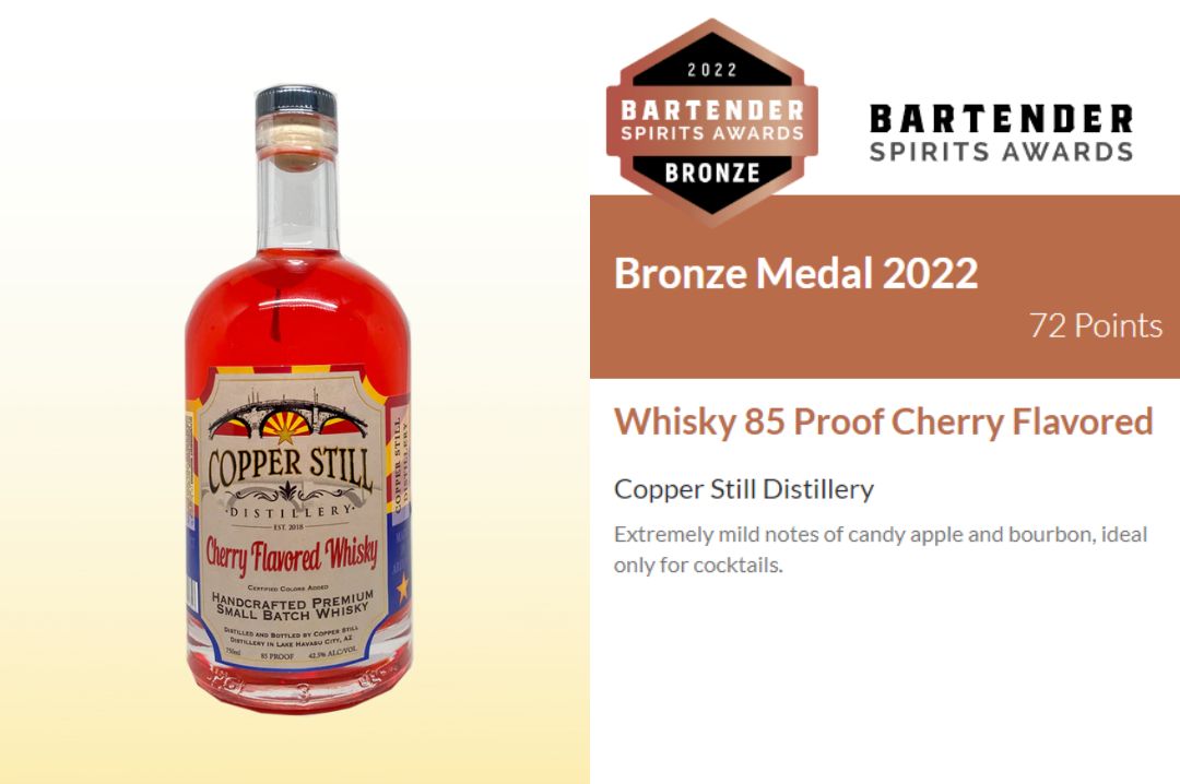 Whisky 85 Proof Cherry Flavored