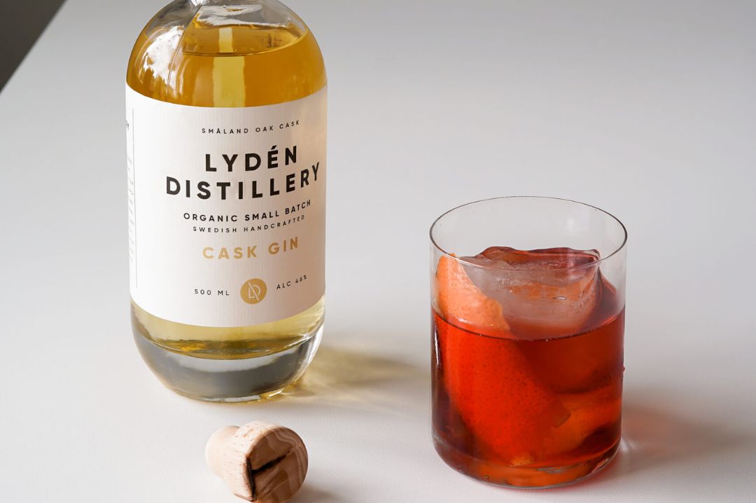 lyden distillery cask gin negroni