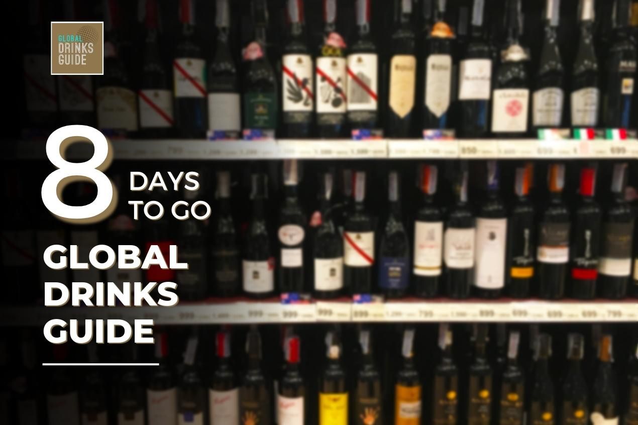 Photo for: 8 DAYS TO GO FOR THE ANNUAL LISTING FOR GLOBAL DRINKS GUIDE, 2023!
