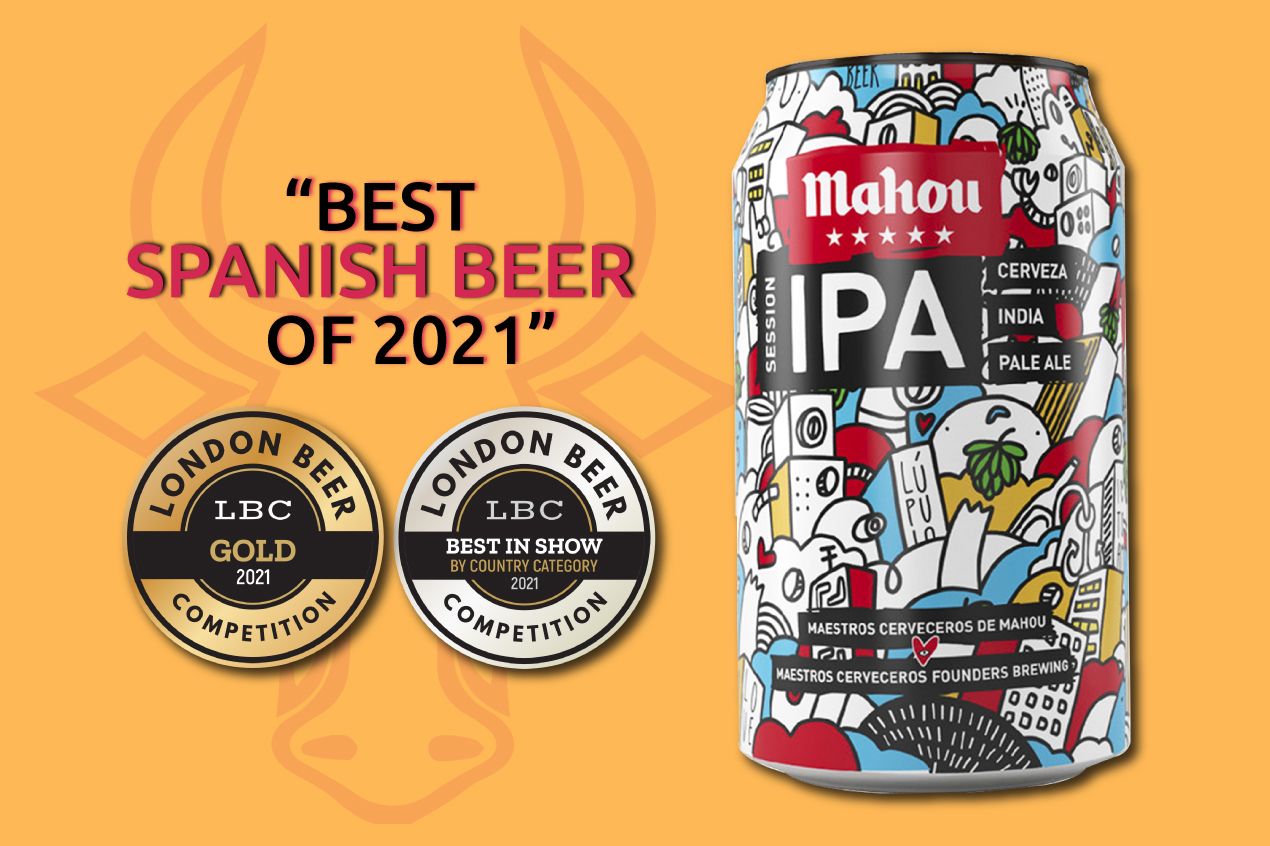 Photo for: Best Spanish Beer of 2021: Mahou Cinco Estrellas Session IPA