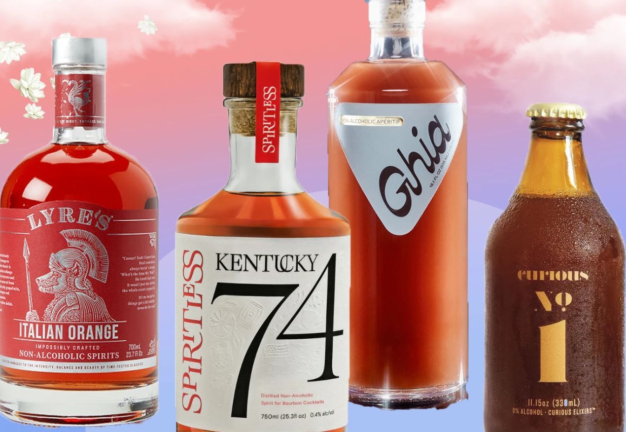 Photo for: The Trendiest Non-Alcoholic Spirits For Your Next House Party