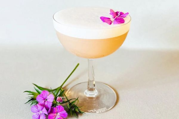 Photo for: Gin Sour with a Grapefruit twist!